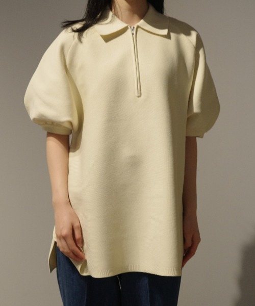セール】MANOF OVER KNIT POLO SHIRT（ニット/セーター）｜MANOF