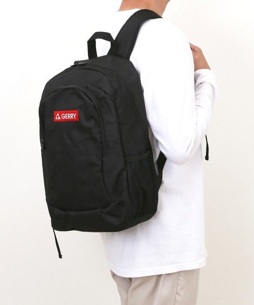BACKYARD FAMILY(バックヤードファミリー)の「GERRY デイバッグ(バックパック/リュック・メンズ・ブラック×ブラック/ブラック×レッド・FREE)」の15枚目の写真