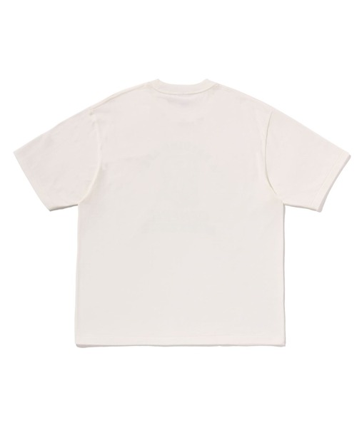 A BATHING APE(アベイシングエイプ)の「APE GENERAL COLLEGE RELAXED FIT TEE(Tシャツ/カットソー・メンズ・アイボリー/ネイビー・X-LARGE/MEDIUM/SMALL/XX-LARGE/LARGE)」の3枚目の写真