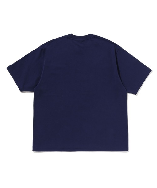 A BATHING APE(アベイシングエイプ)の「APE GENERAL COLLEGE RELAXED FIT TEE(Tシャツ/カットソー・メンズ・アイボリー/ネイビー・X-LARGE/MEDIUM/SMALL/XX-LARGE/LARGE)」の4枚目の写真