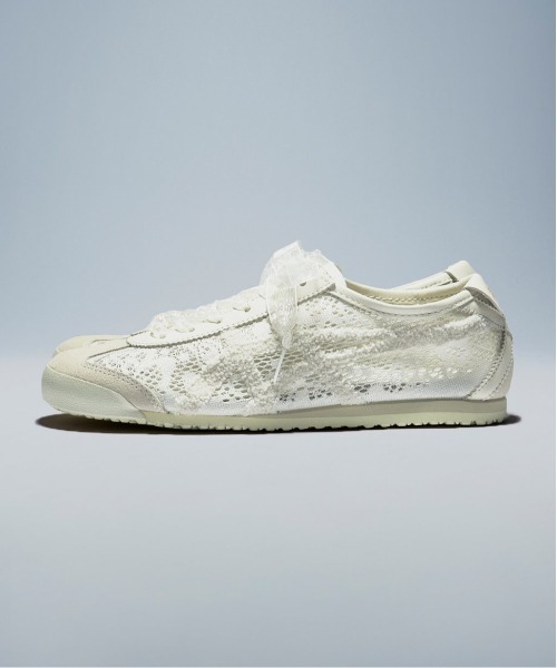 Onitsuka Tiger(オニツカタイガー)の「MEXICO 66 / メキシコ 66(スニーカー・レディース・アイボリー/グレー/ベージュ系・24/23.5/23/22.5/29/28.5/28/27.5/27/26.5/26/25.5/25/24.5)」の4枚目の写真