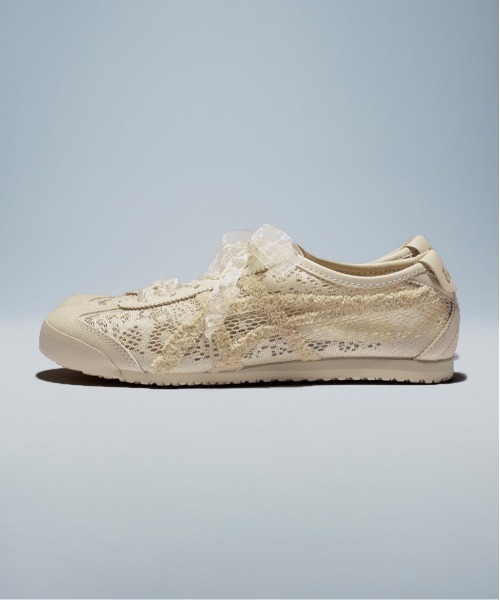 Onitsuka Tiger(オニツカタイガー)の「MEXICO 66 / メキシコ 66(スニーカー・レディース・アイボリー/グレー/ベージュ系・24/23.5/23/22.5/29/28.5/28/27.5/27/26.5/26/25.5/25/24.5)」の6枚目の写真