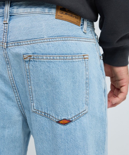 Quiksilver(クイックシルバー)の「QUIKSILVER メンズ QUIKSILVER BAGGY DENIM デニムロングパンツ バギーフィット【2026年春夏モデル】/ウォッシュド(デニムパンツ・メンズ・ブラック/ライトブルー・32inch)」の12枚目の写真