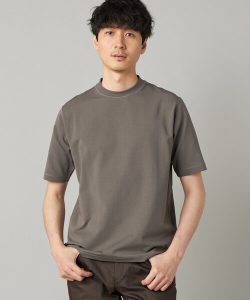 COMME CA MEN（コムサメン）の「ジャケット専用 クリーンTシャツ（Tシャツ/カットソー・メンズ・ブラック/チャコールグレー/ホワイト・M/L）」の3枚目の写真