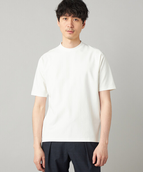 COMME CA MEN（コムサメン）の「ジャケット専用 クリーンTシャツ（Tシャツ/カットソー・メンズ・ブラック/チャコールグレー/ホワイト・M/L）」の12枚目の写真