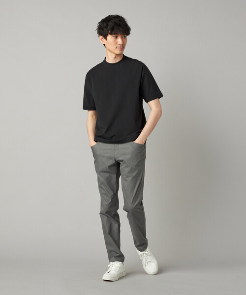 COMME CA MEN（コムサメン）の「ジャケット専用 クリーンTシャツ（Tシャツ/カットソー・メンズ・ブラック/チャコールグレー/ホワイト・M/L）」の13枚目の写真