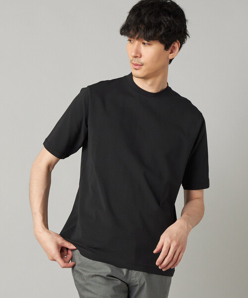 COMME CA MEN（コムサメン）の「ジャケット専用 クリーンTシャツ（Tシャツ/カットソー・メンズ・ブラック/チャコールグレー/ホワイト・M/L）」の16枚目の写真