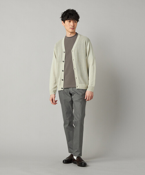 COMME CA MEN（コムサメン）の「ジャケット専用 クリーンTシャツ（Tシャツ/カットソー・メンズ・ブラック/チャコールグレー/ホワイト・M/L）」の19枚目の写真
