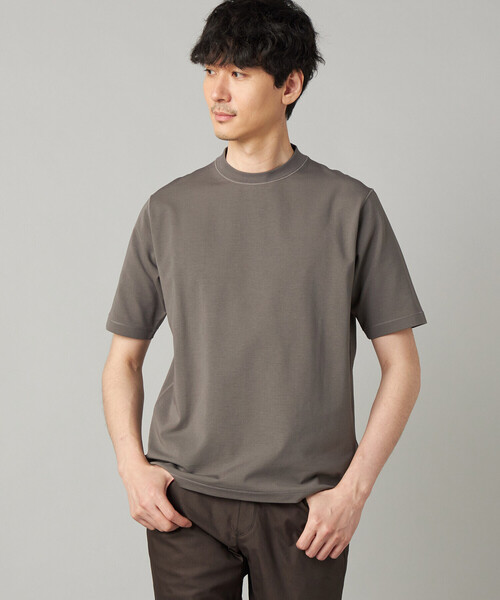 COMME CA MEN（コムサメン）の「ジャケット専用 クリーンTシャツ（Tシャツ/カットソー・メンズ・ブラック/チャコールグレー/ホワイト・M/L）」の16枚目の写真