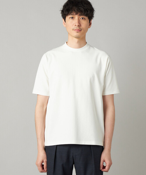 COMME CA MEN（コムサメン）の「ジャケット専用 クリーンTシャツ（Tシャツ/カットソー・メンズ・ブラック/チャコールグレー/ホワイト・M/L）」の15枚目の写真