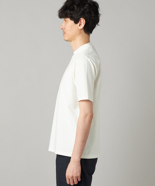 COMME CA MEN（コムサメン）の「ジャケット専用 クリーンTシャツ（Tシャツ/カットソー・メンズ・ブラック/チャコールグレー/ホワイト・M/L）」の14枚目の写真