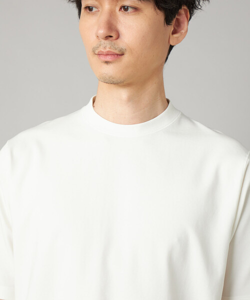 COMME CA MEN（コムサメン）の「ジャケット専用 クリーンTシャツ（Tシャツ/カットソー・メンズ・ブラック/チャコールグレー/ホワイト・M/L）」の12枚目の写真
