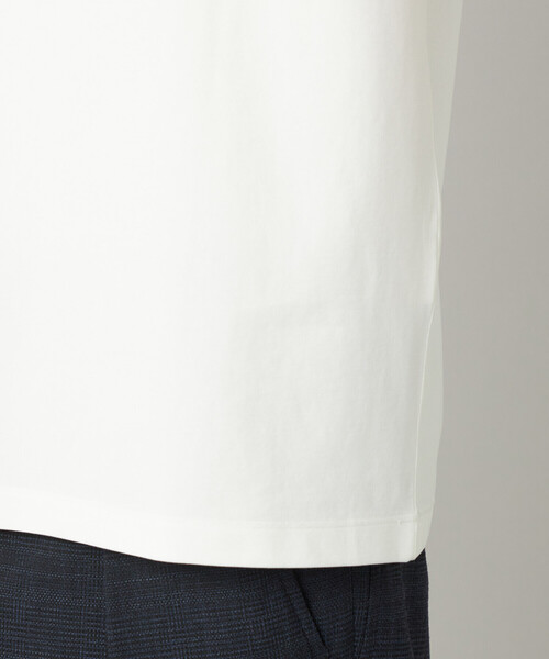 COMME CA MEN（コムサメン）の「ジャケット専用 クリーンTシャツ（Tシャツ/カットソー・メンズ・ブラック/チャコールグレー/ホワイト・M/L）」の10枚目の写真