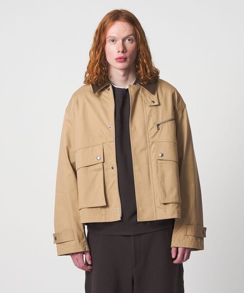 セール】＜UNITED ARROWS & SONS＞ C TWL ZIP BLOUSON/ブルゾン