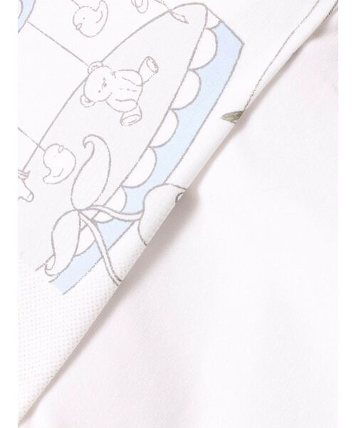 merry jenny(メリージェニー)の「あの日のメリーゴーランドtee(Tシャツ/カットソー・レディース・ミント/アイボリー/オフホワイト・FREE)」の12枚目の写真