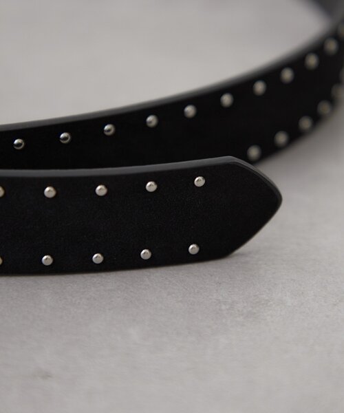 mystic(ミスティック)の「ラインスタッズベルト(ベルト・レディース・ブラック・ONE SIZE)」の6枚目の写真