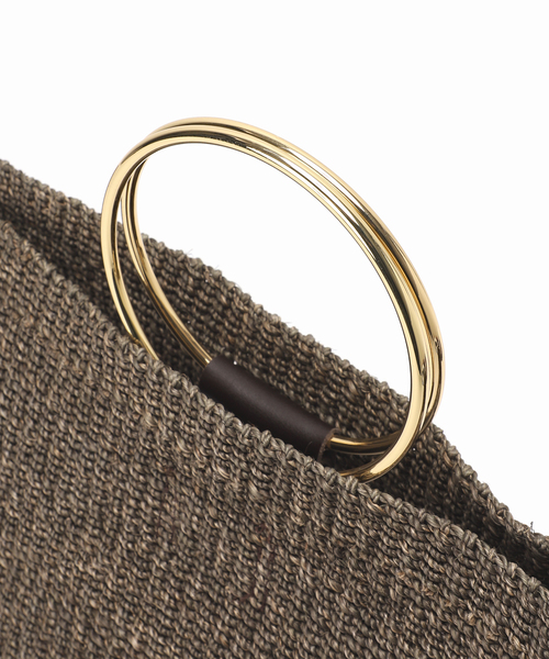 journal standard L'essage（ジャーナルスタンダードレサージュ）の「【COTTO/コット】ヨコナガ カゴバッグ（かごバッグ・レディース・ブラウン・FREE）」の6枚目の写真