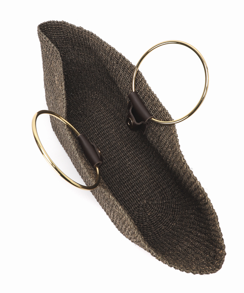 journal standard L'essage（ジャーナルスタンダードレサージュ）の「【COTTO/コット】ヨコナガ カゴバッグ（かごバッグ・レディース・ブラウン・FREE）」の4枚目の写真