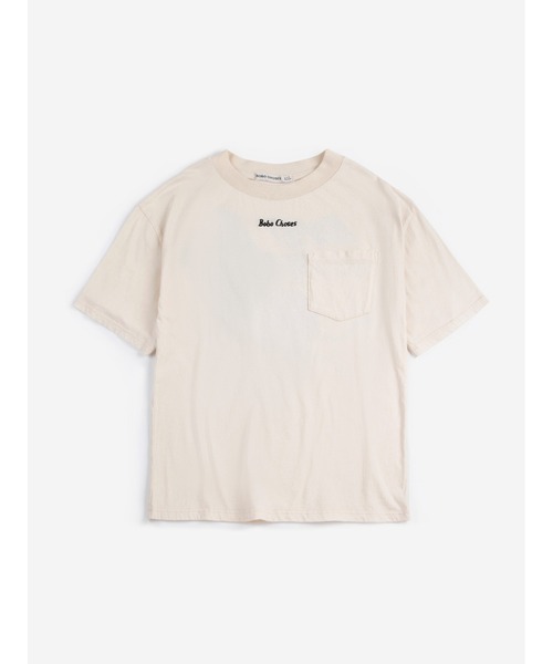 BOBO CHOSES（ボボショーズ）の「Rapid Radish oversized T-shirt（Tシャツ/カットソー・キッズ・オフホワイト・6-7YEAR/4-5YEAR/2-3YEAR/8YEAR/10YEAR）」の4枚目の写真