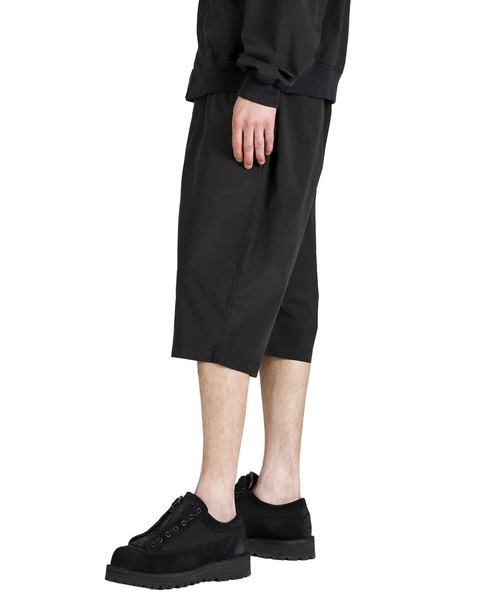 GOLD（ゴールド）の「GOLD / ゴールド：SILK NEP WEATHER CLOTH WIDE SHORTS：26-GL52629[MUS]（その他パンツ・メンズ・ブラック系その他・L/M）」の7枚目の写真