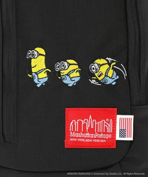 Manhattan Portage（マンハッタンポーテージ）の「Little Italy Crossbody Bag 500D CORDURA / MINIONS（ボディバッグ/ウエストポーチ・レディース・ブラック・X-SMALL）」の9枚目の写真