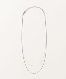 SHIPS Colors（シップス カラーズ）の「61:316L TWIN LINE NECKLACE（ネックレス）」