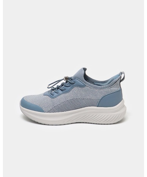 fitfit（フィットフィット）の「ハンズフリークッションソールスニーカー550（スニーカー・レディース・ホワイト/ブラック×ブラック/スモーキーグリーン系・22cm/25.5cm/25.0cm/24.5cm/24cm/23.5cm/23cm/22.5cm）」の15枚目の写真