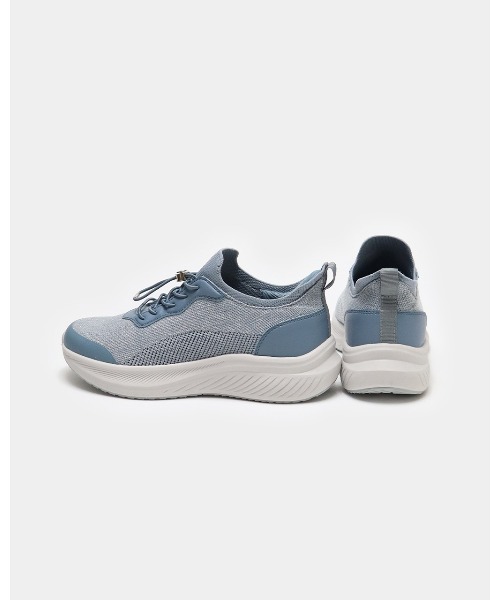 fitfit（フィットフィット）の「ハンズフリークッションソールスニーカー550（スニーカー・レディース・ホワイト/ブラック×ブラック/スモーキーグリーン系・22cm/25.5cm/25.0cm/24.5cm/24cm/23.5cm/23cm/22.5cm）」の16枚目の写真