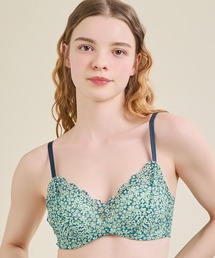 une nana cool（ウンナナクール）の「【リニューアル】364ブラ レース ノンワイヤーブラ MADE WITH LIBERTY FABRIC（ブラジャー）」