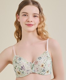 une nana cool（ウンナナクール）の「【リニューアル】364ブラ レース ノンワイヤーブラ MADE WITH LIBERTY FABRIC（ブラジャー）」