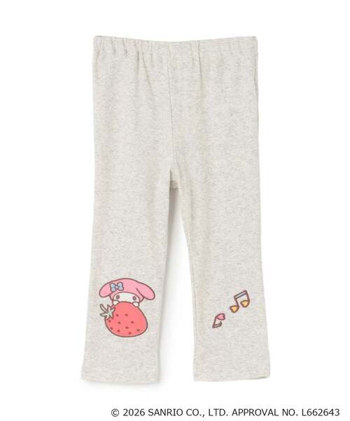 baby cheer(ベイビーチアー)の「【マイメロディ/クロミ】レギンス(レギンス/スパッツ・キッズ・ライトグレー/ラベンダー・110cm/100cm/120cm/90cm/80cm)」の3枚目の写真