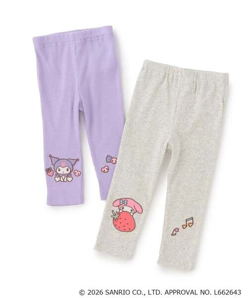 baby cheer(ベイビーチアー)の「【マイメロディ/クロミ】レギンス(レギンス/スパッツ・キッズ・ライトグレー/ラベンダー・110cm/100cm/120cm/90cm/80cm)」の11枚目の写真