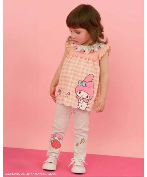 baby cheer(ベイビーチアー)の「【マイメロディ/クロミ】レギンス(レギンス/スパッツ・キッズ・ライトグレー/ラベンダー・110cm/100cm/120cm/90cm/80cm)」の15枚目の写真