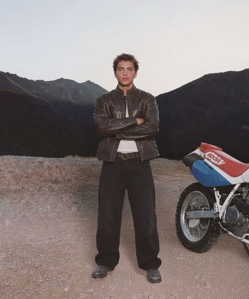PHYPS MOTORCYCLE(フィップスモーターサイクル)の「Engineered Leather Original Motorcycle Jacket Brown(ライダースジャケット・レディース・その他・SMALL/MEDIUM/LARGE/X-LARGE)」の7枚目の写真