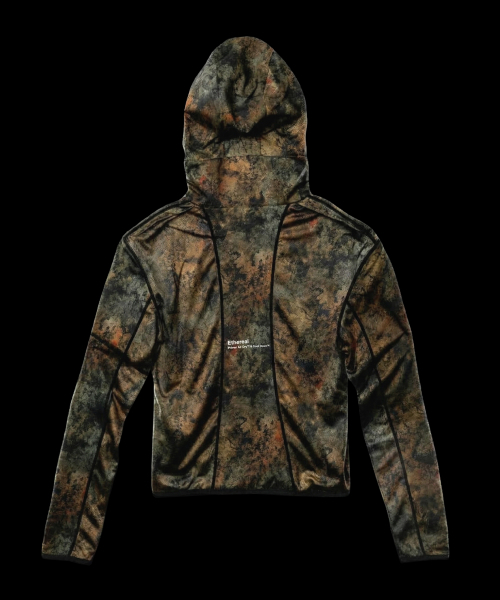 PRINOAR(プリノア)の「エテリアルフード - アース(パーカー・レディース・ブラウン系その他・LARGE/MEDIUM/SMALL)」の2枚目の写真