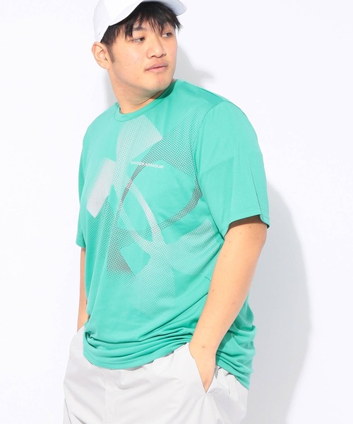 Tシャツ 半袖 TECH XL LOGO SS メンズ 大きいサイズ ドライ ストレッチ