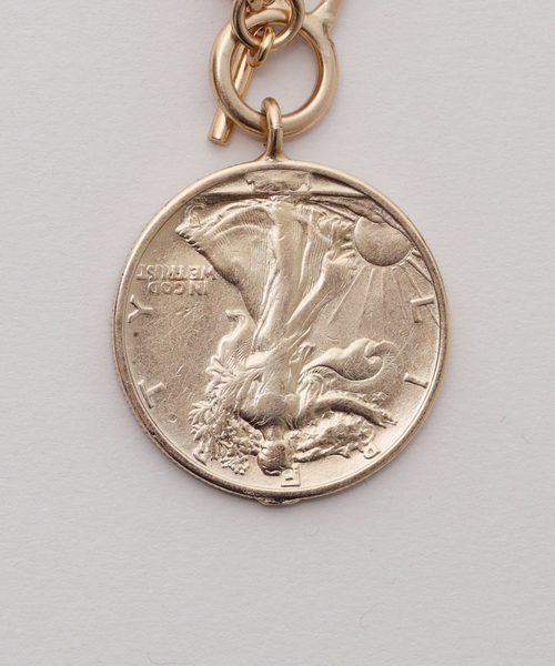 AP STUDIO（エーピーストゥディオ）の「【JANIS SAVITT/ジャニス・サビット】Design chain coin Necklace（ネックレス・レディース・ゴールド・FREE）」の10枚目の写真
