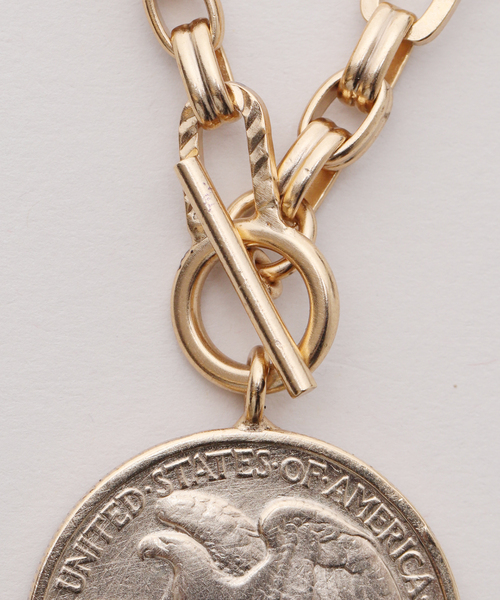 AP STUDIO（エーピーストゥディオ）の「【JANIS SAVITT/ジャニス・サビット】Design chain coin Necklace（ネックレス・レディース・ゴールド・FREE）」の11枚目の写真