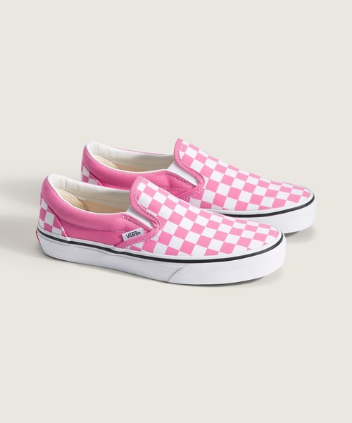 VANS（バンズ）の「クラシック スリッポン / Classic Slip-On COLOR THEORY C VN000D6YFRQ1（スリッポン・レディース・ピンク・4.5/5/5.5/4/6/6.5/7/7.5）」の2枚目の写真