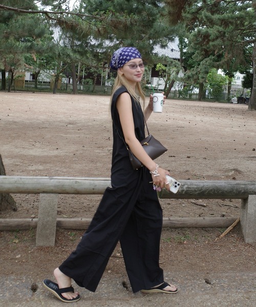 model：H163 着用サイズ：FREE
