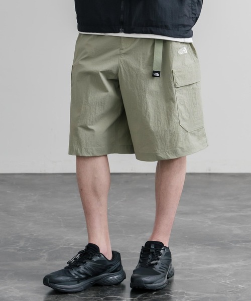 THE NORTH FACE(ザノースフェイス)の「THE NORTH FACE COVE SHORTS ロゴ刺繍ショートワイドパンツ(その他パンツ・メンズ・カーキ/パープル/ブラック・84/80/88)」の10枚目の写真