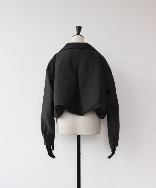 VERSEAU(ヴェルソー)の「エアリーオーガンジィ・バルーンカシュクールシャツ(シャツ/ブラウス・レディース・ライトグレー/チャコールグレー/オフホワイト・FREE)」の17枚目の写真
