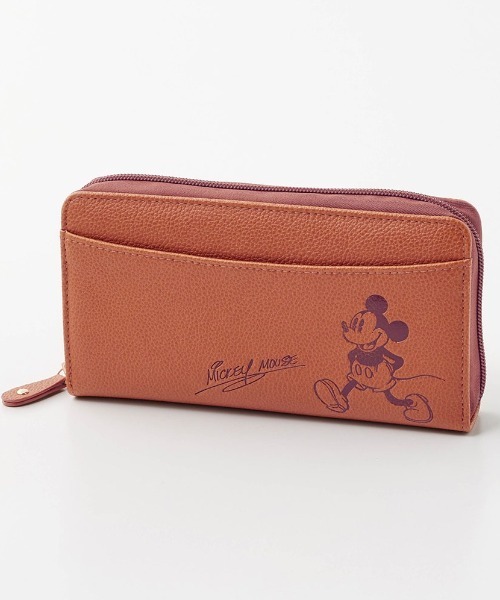 Disney(ディズニー)の「ジャバラタイプでカードが取り出しやすい長財布(財布・レディース・ブルー系その他/ライトブラウン・S)」の1枚目の写真