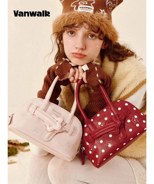 VANWALK（バンウォーク）の「Beads Star Tote Bag [Red]（トートバッグ・レディース・ワインレッド・FREE）」の4枚目の写真