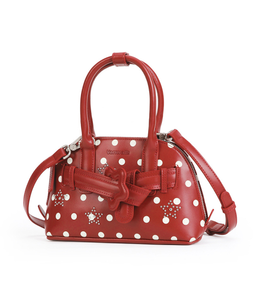 VANWALK（バンウォーク）の「Beads Star Tote Bag [Red]（トートバッグ・レディース・ワインレッド・FREE）」の5枚目の写真