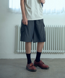 NICE GHOST CLUB（ナイスゴーストクラブ）の「3STAR NYLON BERMUDA CARGO SHORTS_CHARCOAL(NG2GMUPA60A)（その他パンツ）」