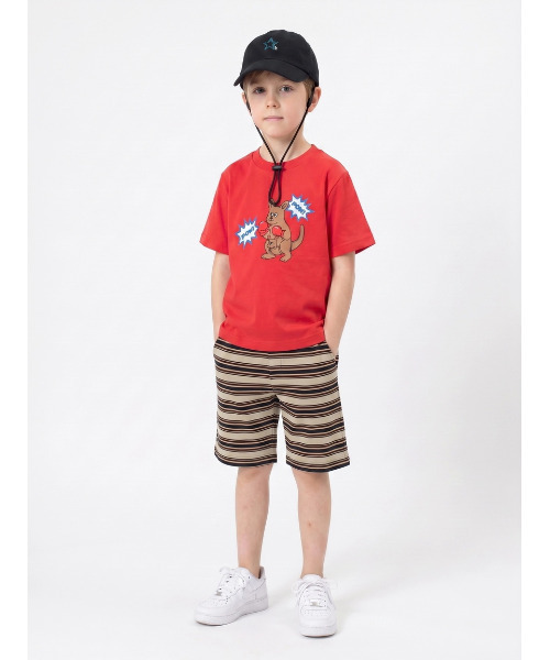 HAKKA KIDS(ハッカキッズ)の「リバーシブル4分丈パンツ(その他パンツ・キッズ・ブラック・130cm/100cm/110cm/120cm)」の4枚目の写真