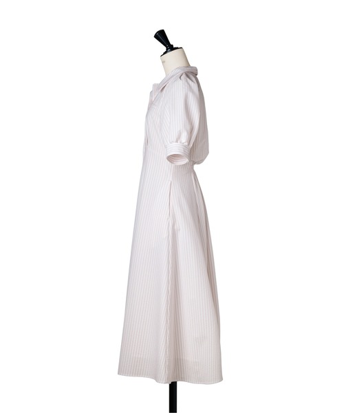 Her lip to(ハーリップトゥー)の「Vienna Shirt Dress(ワンピース・レディース・ホワイト系/モーブ系・S/M)」の7枚目の写真