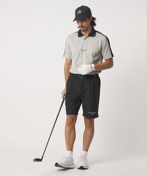 UNITED ARROWS GOLF(ユナイテッドアローズゴルフ)の「メンズ コンビ ポロシャツ ストレッチ(ポロシャツ・メンズ・グレー系/オリーブ・L/M/XL)」の5枚目の写真