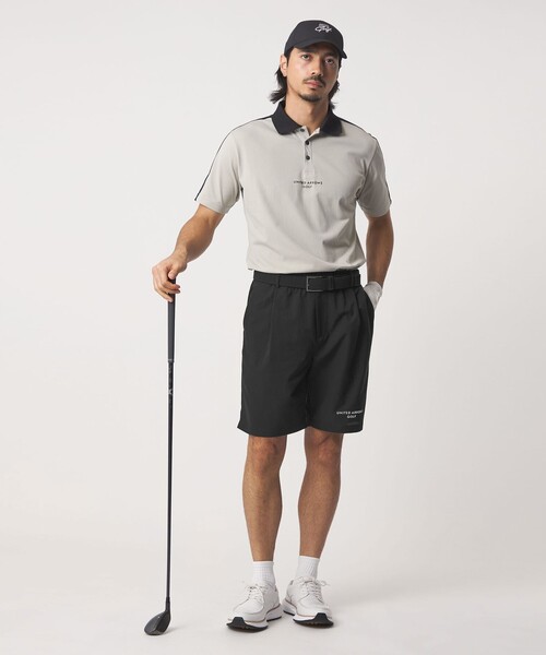 UNITED ARROWS GOLF(ユナイテッドアローズゴルフ)の「メンズ コンビ ポロシャツ ストレッチ(ポロシャツ・メンズ・グレー系/オリーブ・L/M/XL)」の6枚目の写真